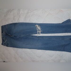 Abercrombie & Fitch High Rise Blue Jeans Classic Style